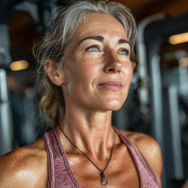 Възрастни хора правят упражнения